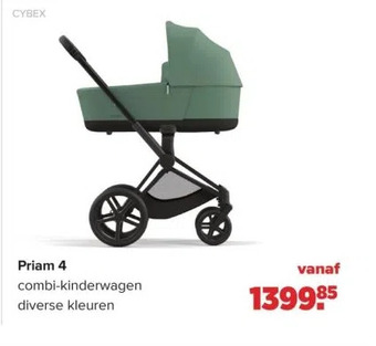Baby-Dump Priam 4 combi-kinderwagen diverse kleuren aanbieding