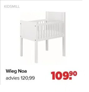 Baby-Dump Wieg noa aanbieding