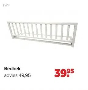 Baby-Dump Bedhek aanbieding