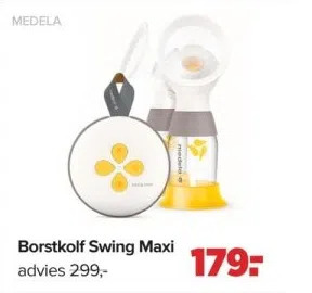 Baby-Dump Borstkolf swing maxi aanbieding