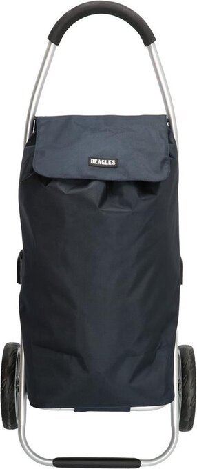 Bol.com Beagles alberic boodschappen trolley - blauw aanbieding