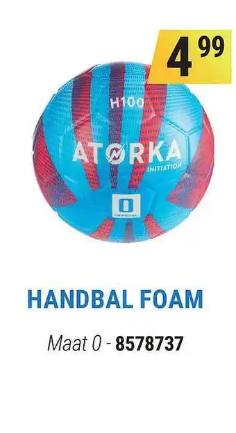 Decathlon Handbal Foam aanbieding