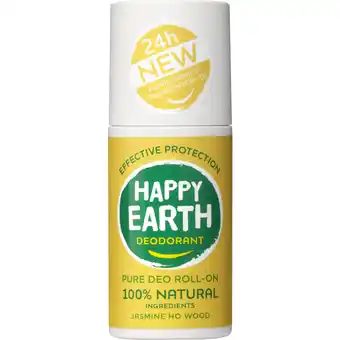 Albert Heijn Happy earth jasmine ho wood deo roller aanbieding