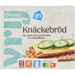 Albert Heijn Ah glutenvrij vezelrijk knäckebröd aanbieding