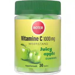 Albert Heijn Roter vitamine c 1000mg appel gummies aanbieding