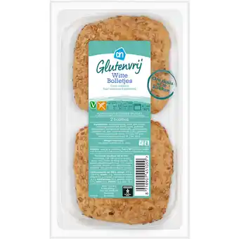 Albert Heijn Ah glutenvrij witte bolletjes aanbieding