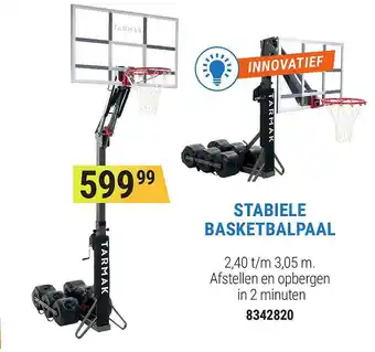 Decathlon Stabiele Basketbalpaal aanbieding