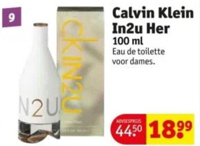 Calvin Klein In2u Her 100 Ml www.folderz.nl