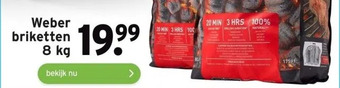 GAMMA Weber briketten aanbieding