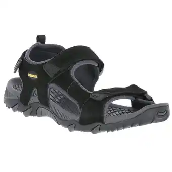 Decathlon Herensandaalwandelende sandalen (zwart) aanbieding