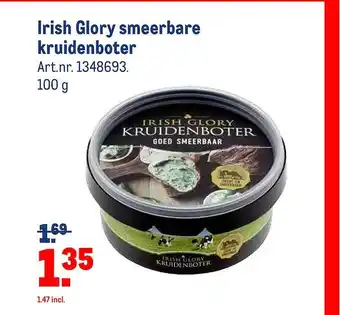 Makro Irish Glory Smeerbare Kruidenboter aanbieding