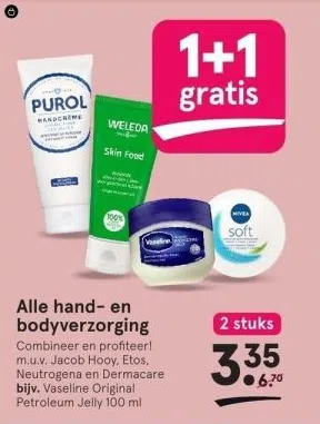 Etos Alle hand- en bodyverzorging aanbieding