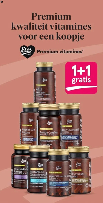 Etos Etos premium vitamines aanbieding