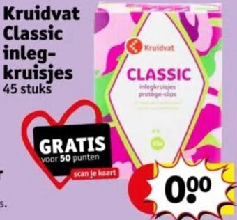 Kruidvat Kruidvat Classic inlegkruisjes aanbieding