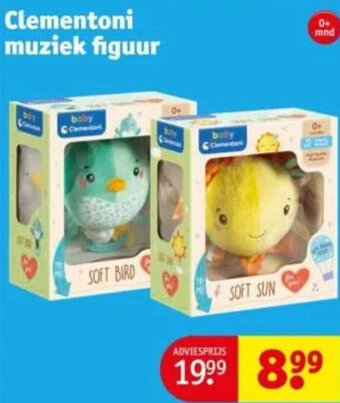 Kruidvat Clementoni muziek figuur aanbieding