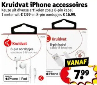 Kruidvat Kruidvat iPhone accessoires aanbieding