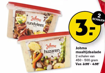 Hoogvliet Johma maaltijdsalade  450-500g aanbieding