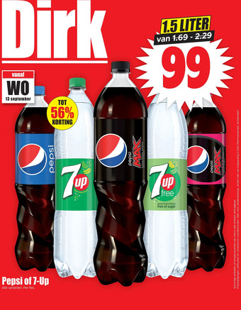 Dirk Pepsi of 7-up aanbieding