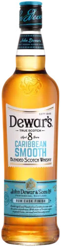Gall & Gall Dewar's caribbean smooth 8 years 70cl whisky aanbieding