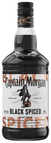 Gall & Gall Captain morgan black spiced 70cl mixen aanbieding