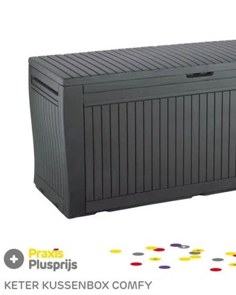 Praxis Keter kussenbox comfy aanbieding