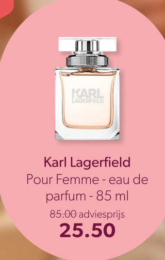 Wehkamp Karl lagerfield pour femme - eau de parfum - 85 ml aanbieding