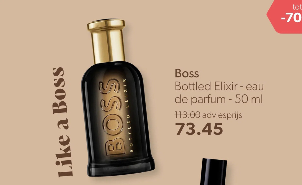Wehkamp Boss bottled elixir - eau de parfum - 50 ml aanbieding