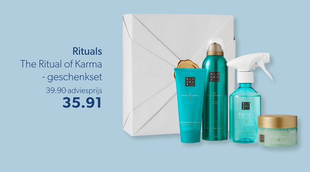 Wehkamp Rituals the ritual of karma geschenkset aanbieding