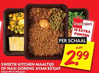 Dekamarkt Sweetie Kitchen Maaltijd of Nasi goreng ayam ketjap 400/450g aanbieding