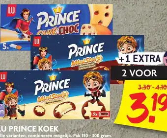 Dekamarkt LU Prince koek 2*150-300g aanbieding