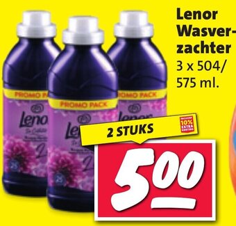 Nettorama Lenor Wasverzachter 3 x 504/575 ml aanbieding