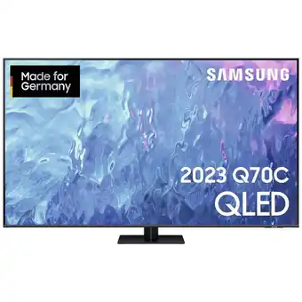 Conrad Samsung gq55q70catxzg qled-tv 138 cm 55 inch energielabel g (a - g) ci+*, dvb-c, dvb-s2, dvb-t2 hd, qled, smart tv, uhd, wifi aanbieding