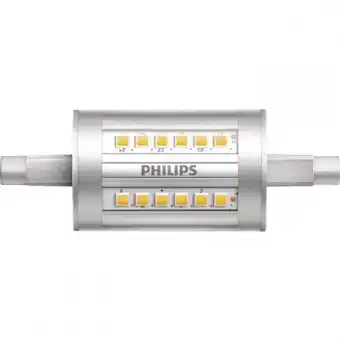 Conrad Philips lighting 929001339002 led-lamp energielabel e (a - g) r7s speciale vorm 7.5 w = 60 w warmwit (ø x l) 29 mm x 78 mm 1  aanbieding