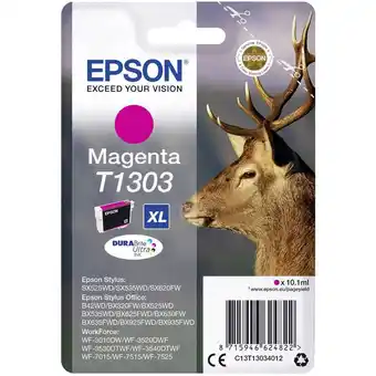 Conrad Epson inkt t1303 origineel magenta c13t13034012 aanbieding