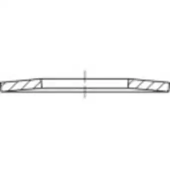 Conrad Toolcraft 137490 schijfveren binnendiameter: 41 mm din 2093 verenstaal 10 stuk(s) aanbieding