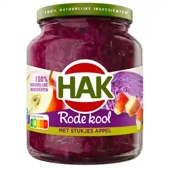 Dekamarkt Hak rode kool met stukjes appel aanbieding