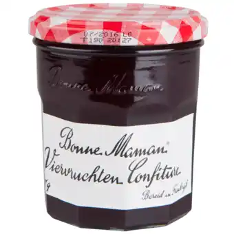 Dekamarkt Bonne maman confiture viervruchten aanbieding