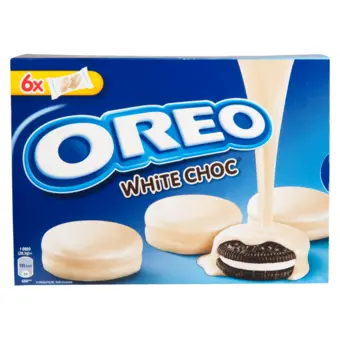 Dekamarkt Oreo white choc 6 x 2 stuks aanbieding
