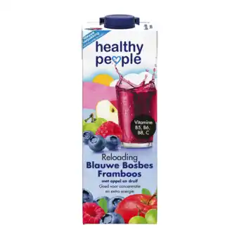 Dekamarkt Healthy people blauwe bosbes - framboos aanbieding