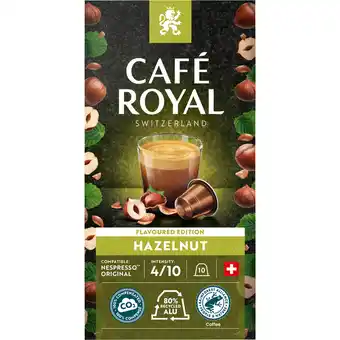 Dekamarkt Café royal koffiecups hazelnut aanbieding