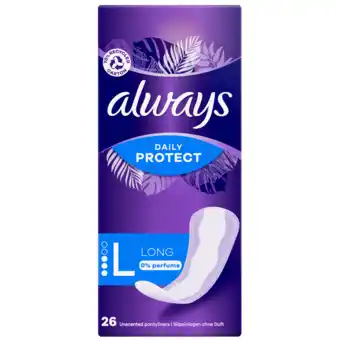 Dekamarkt Always inlegkruisjes dailies fresh & protect large aanbieding