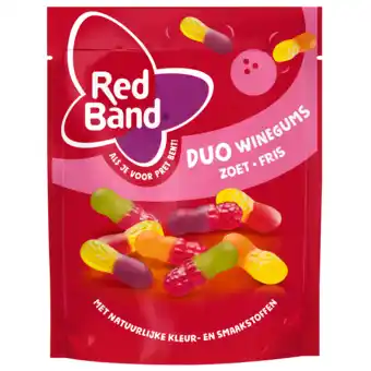 Dekamarkt Red band duo winegums zoet fris aanbieding