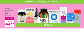 Holland & Barrett Sea Moss Prijs voorbeeld: Jamaican Sea Moss aanbieding