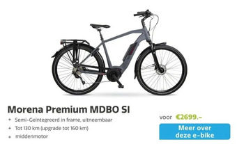Stella fietsen Morena premium mdbo si aanbieding