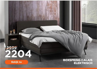 TotaalBED Boxspring calais elektrisch aanbieding