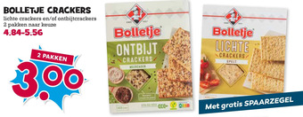 Boon`s Markt Bolletje crackers aanbieding