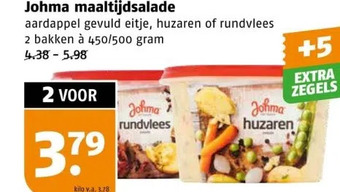 Poiesz Johma maaltijdsalade aanbieding