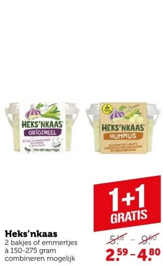 Coop Heks'nkaas aanbieding