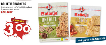 MCD Supermarkt Bolletje crackers aanbieding