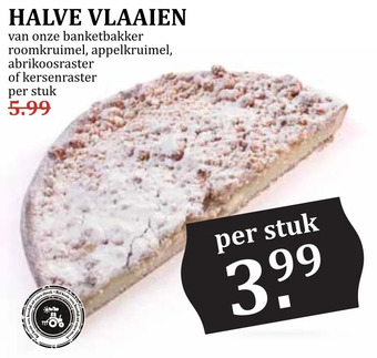 MCD Supermarkt Halve vlaaien aanbieding